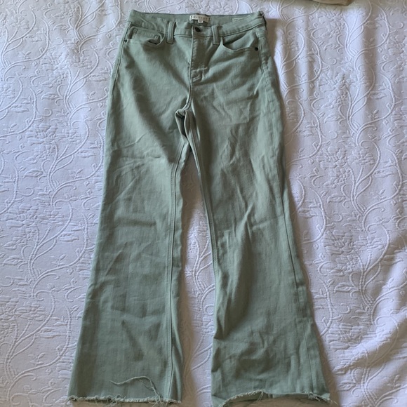 BELL BOTTOM GREEN JEANS - Picture 8 of 9